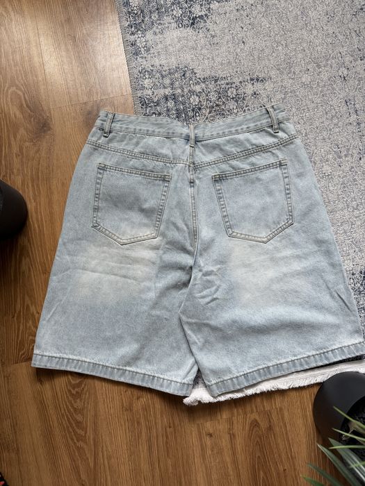 Washed Baggy Shorts Базові Широкі Шорти Беггі Джинсові шорти opium sk8