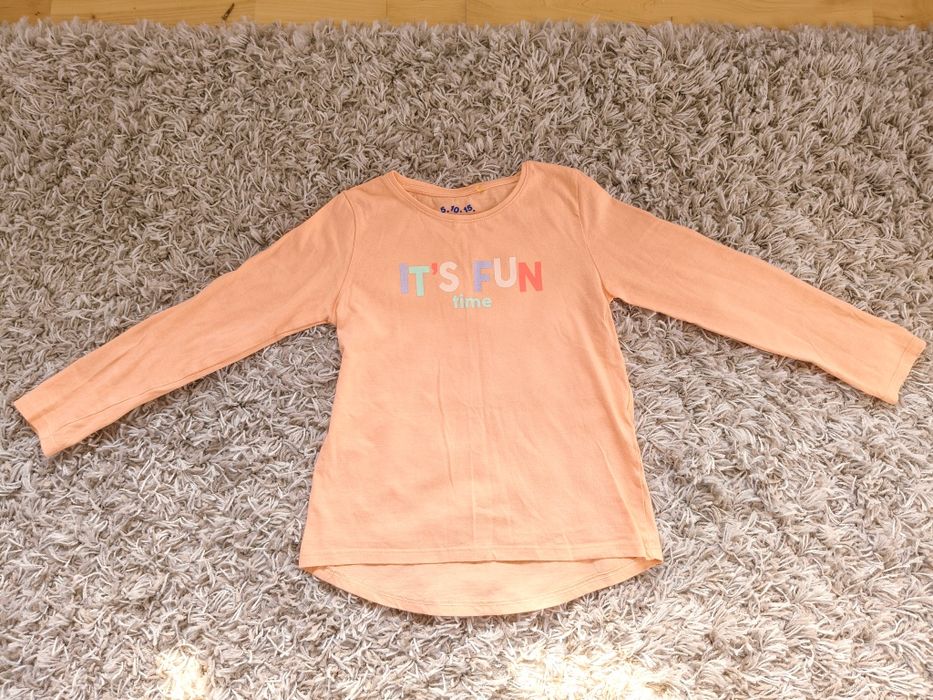 Dziecięca koszulka trykotowa z długim rękawem: 5.10.15.KIDS rozm.128 p