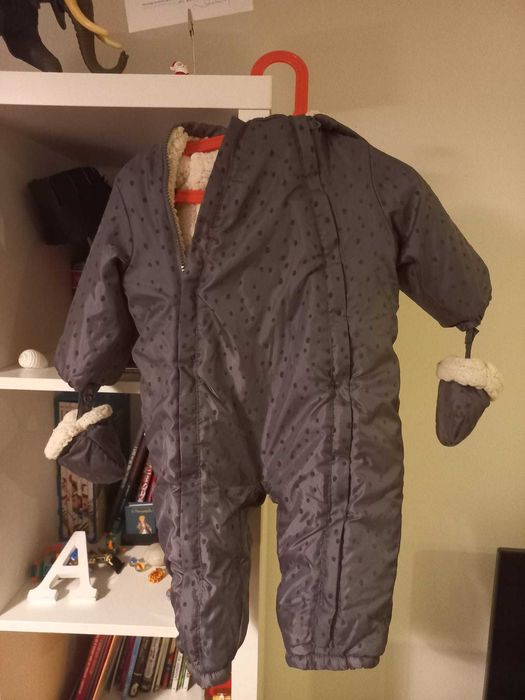 Fato de neve acolchoado com isolamento criança - NOVO