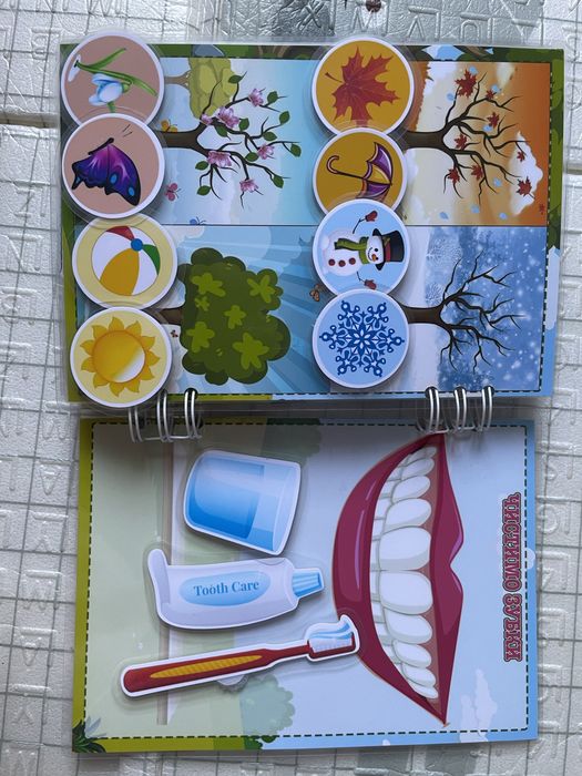Книжка на липучках