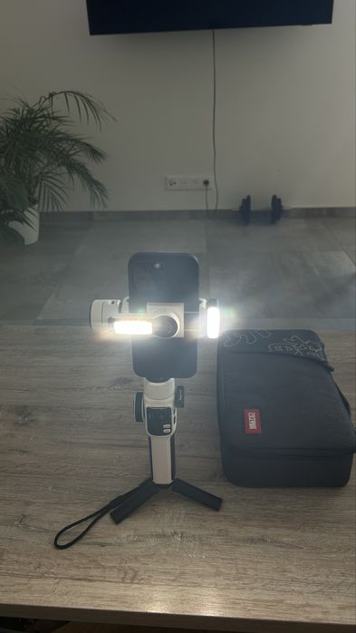 Стабілізатор (гімбал) Zhiyun Smooth 5 White + кейс + мініштатив