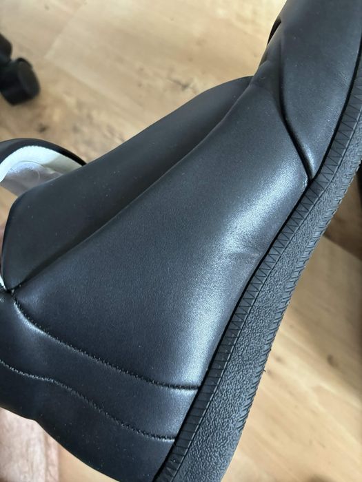 Buty skorzane wysokie