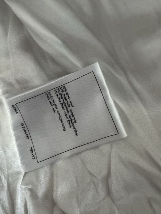 Kamizelka welna Chanel nowa logo swieta wigilia prezent