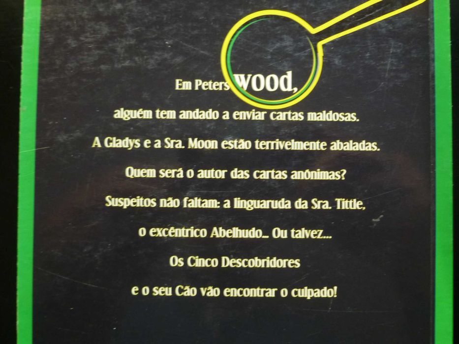 4 livros Enid Blyton - "Coleção Mistério" e "Clube dos Sete"