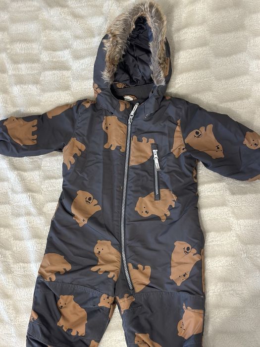 Зимовий дитячий комбінезон hm 9-12м , 80 розмір