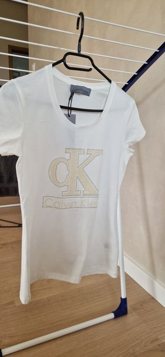 Biała bluzka Calvin Klein