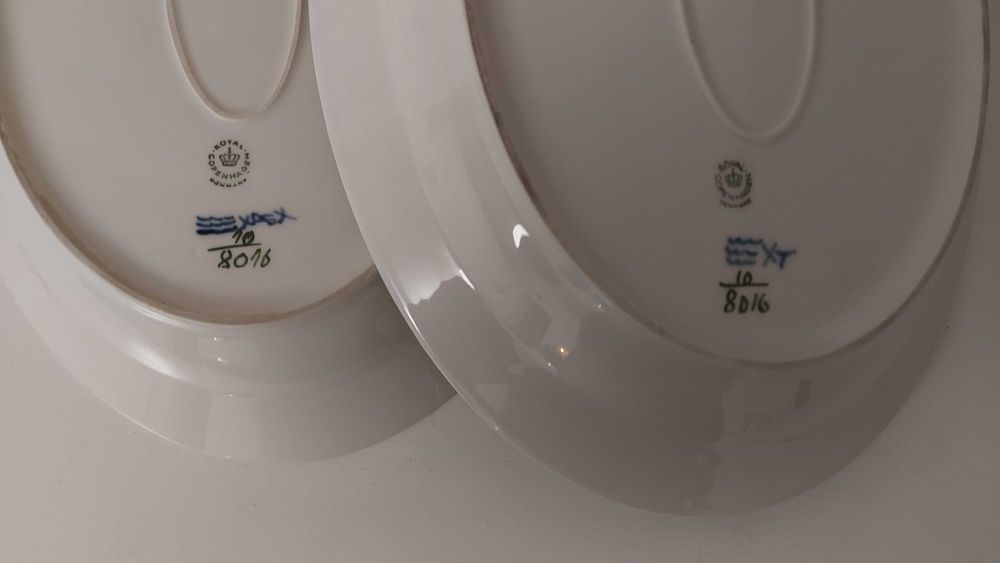 ROYAL COPENHAGEN Denmark elementy porcelanowych zastawów