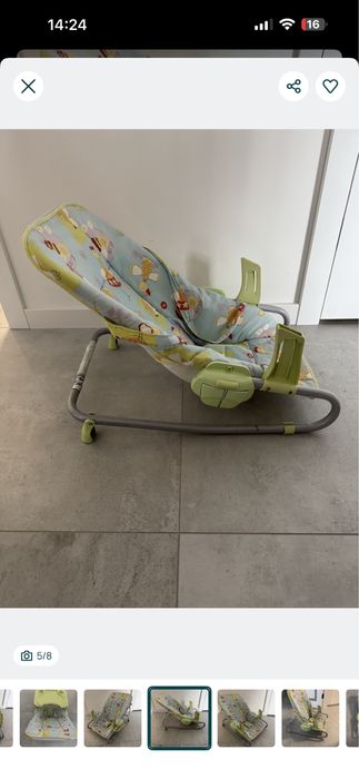 Leżaczek- bujaczek dla dziecka Primi Sogni