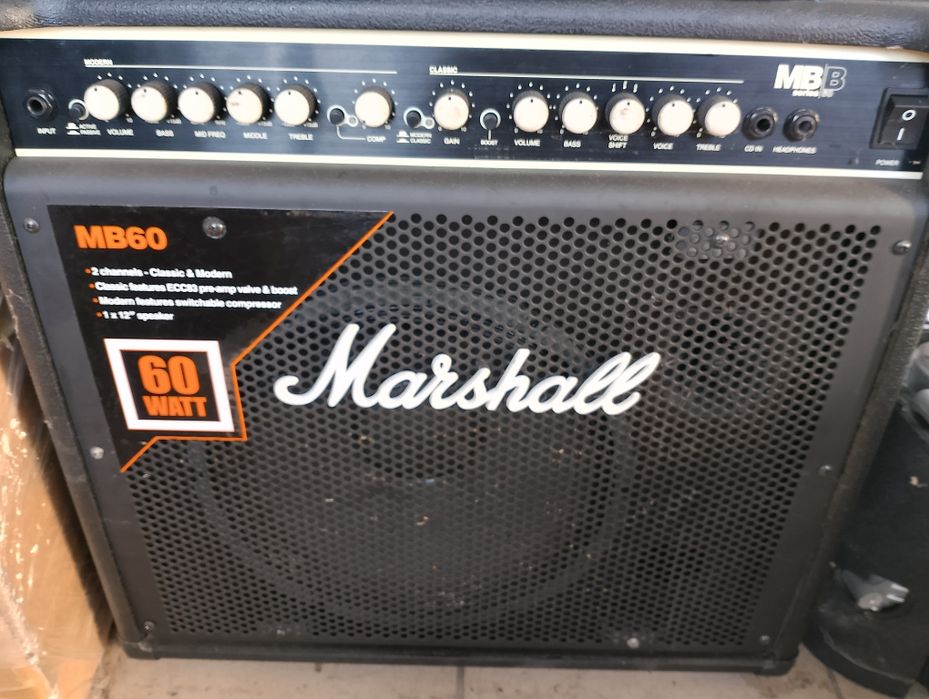 Wzmacniacz gitarowy Marshall MB60 60W