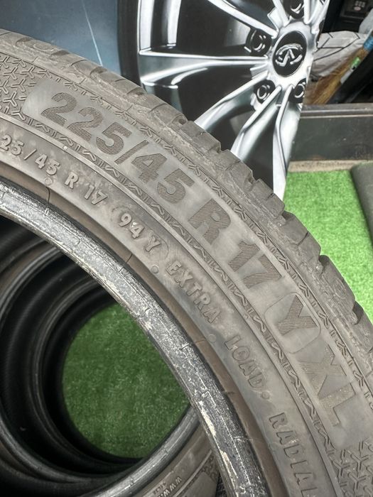 225/45 R17 Barum Bravuris 3 комплект шин летних.