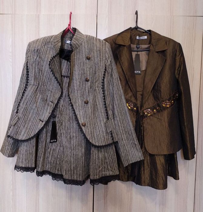 Костюми ALVA р. 50 /48/ піджак, спідниця / дві моделі/