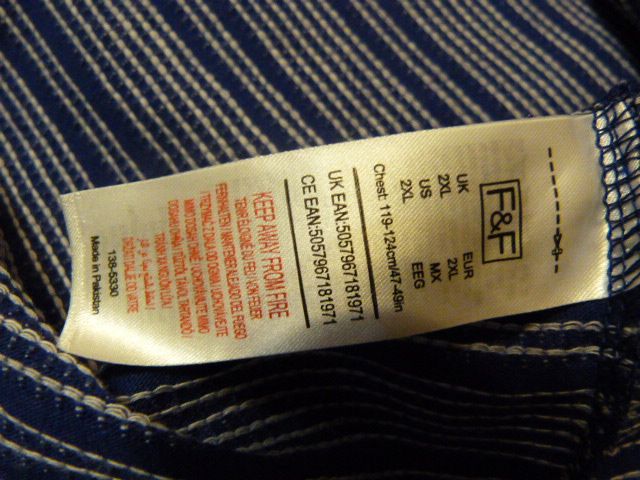 Футболка хб трикотаж XL-2XL F&F/PC