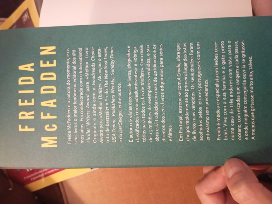 Livro O Namorado de Freida McFadden