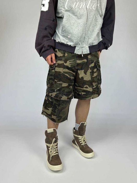 Шорти Project GRAILZ G/R gr шорты камо camo faded baggy distressed M L