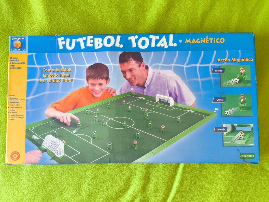 Futebol Total Magnético (Jogo de Tabuleiro)