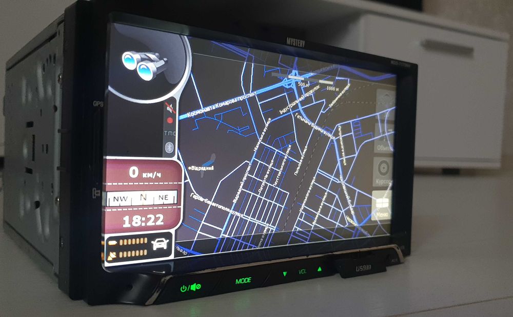 Автомагнитола Mystery MDD-7170NV 2DIN, USB, Спутниковый GPS, TV тюнер