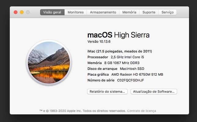Vendo IMAC 2011 em óptimo estado