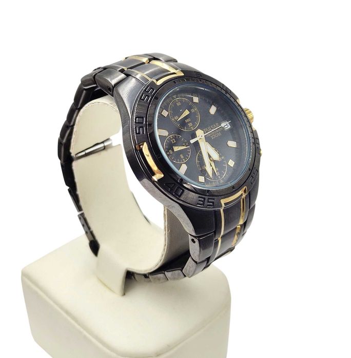 Zegarek męski Pulsar Sport CZARNO ZŁOTY PF8413X1