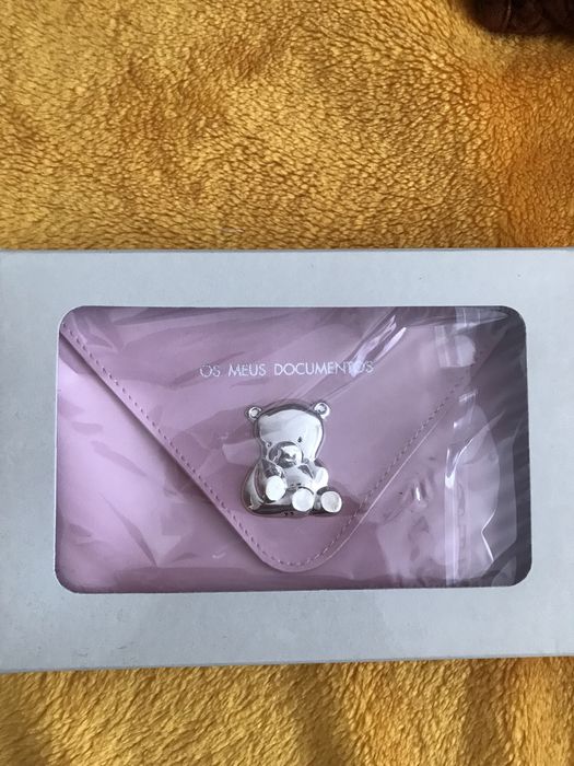 Porta documentos bebé menina