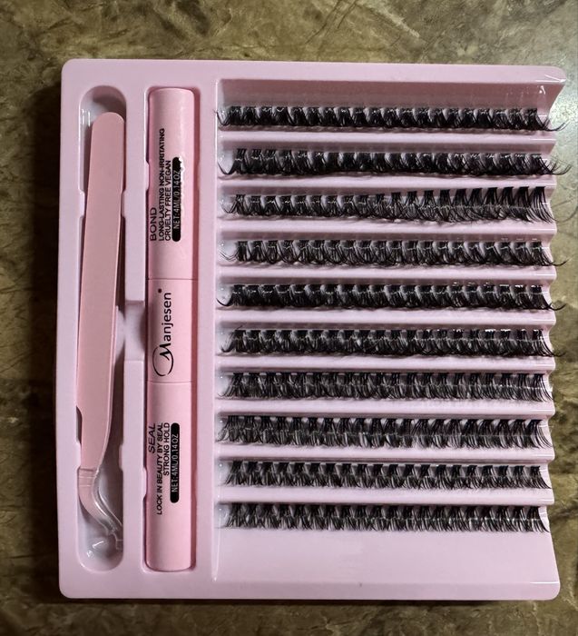 Акція Набір для самостійного нарощення вій, вії вдома 50Д