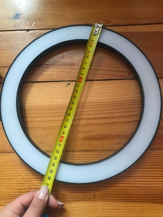 Lampa Ring Led 3 światła + mała GRATIS