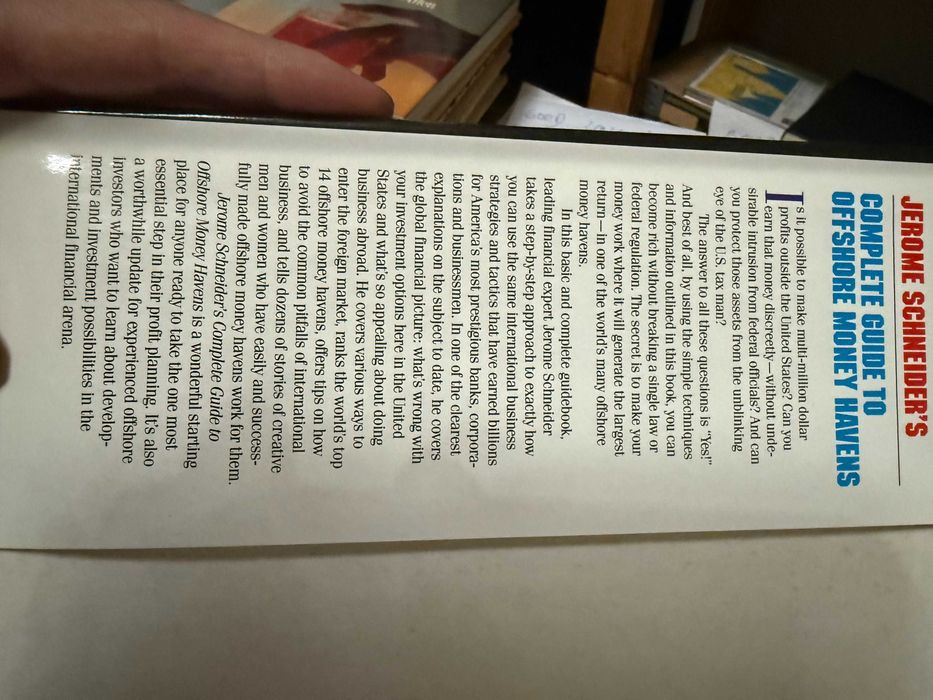 Jerome Schneider – Complete Guide to Offshore Money Havens