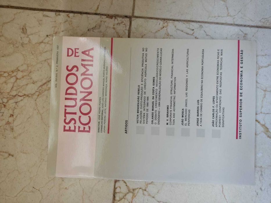 Estudos de Economia: 5 em 1