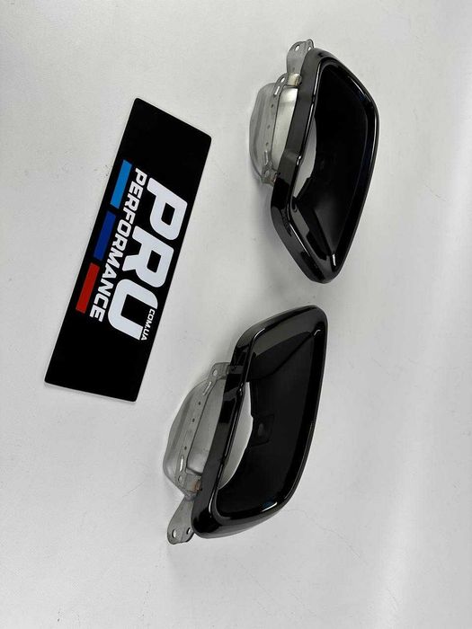 Насадки на вихлопні труби глушник BMW  G05 G06 G07 X5/X6/X7 (Black)