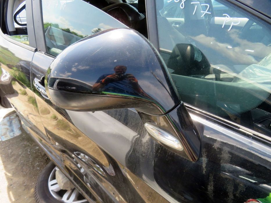 LUSTERKO ELEKTRYCZNE PRAWE 308 I T7 KTV CZARNY PEUGEOT 2007-2011