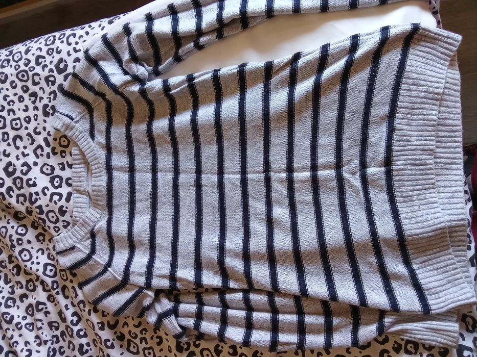 Camisola malha em bom estado estilo marinheiro