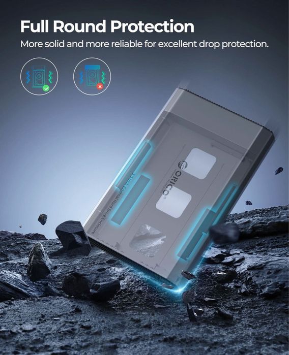 Алюмінієвий корпус ORICO для жорсткого дискаSSD SATA 3,5 дюйма 6Гбіт/с