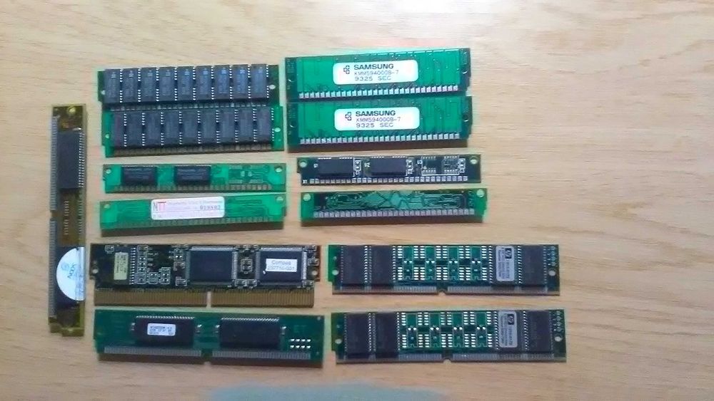 Память PC100/133 DDR333/400, DDR2, DDR3 для старых компьютеров