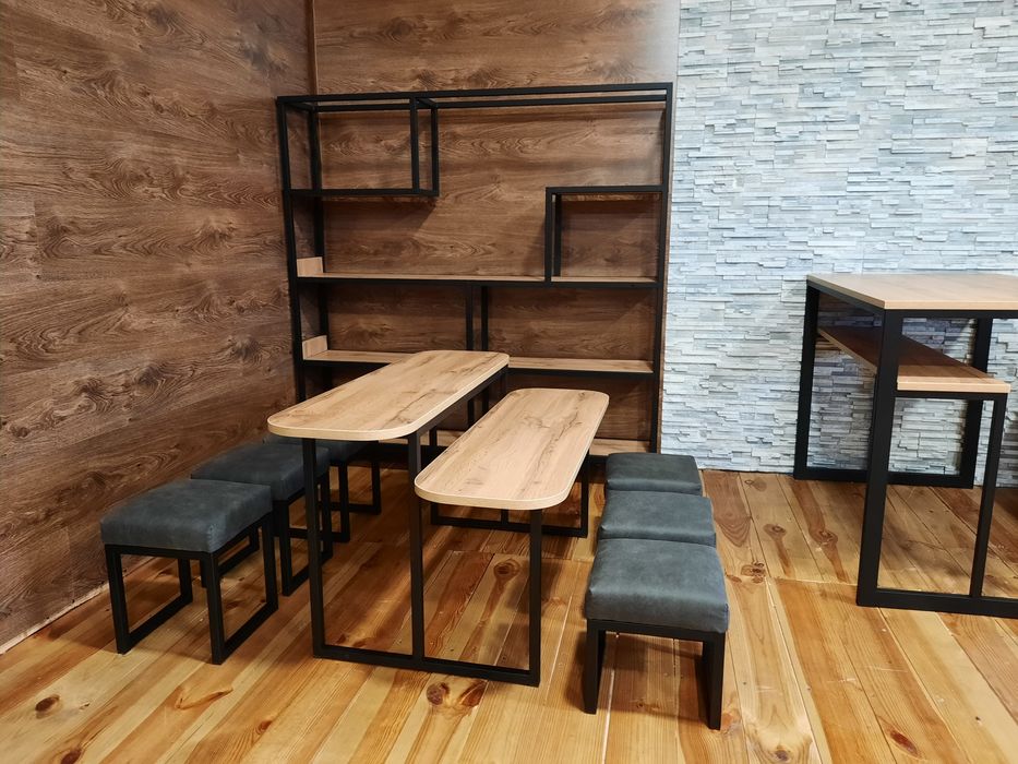 Меблі в лофт стилі,меблі лофт офіс,кафе,магазин ,під ключ