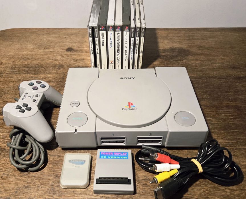 Kultowe PlayStation 1 (SCPH-5000) NTSC-J | Fajny Zestaw Made In Japan