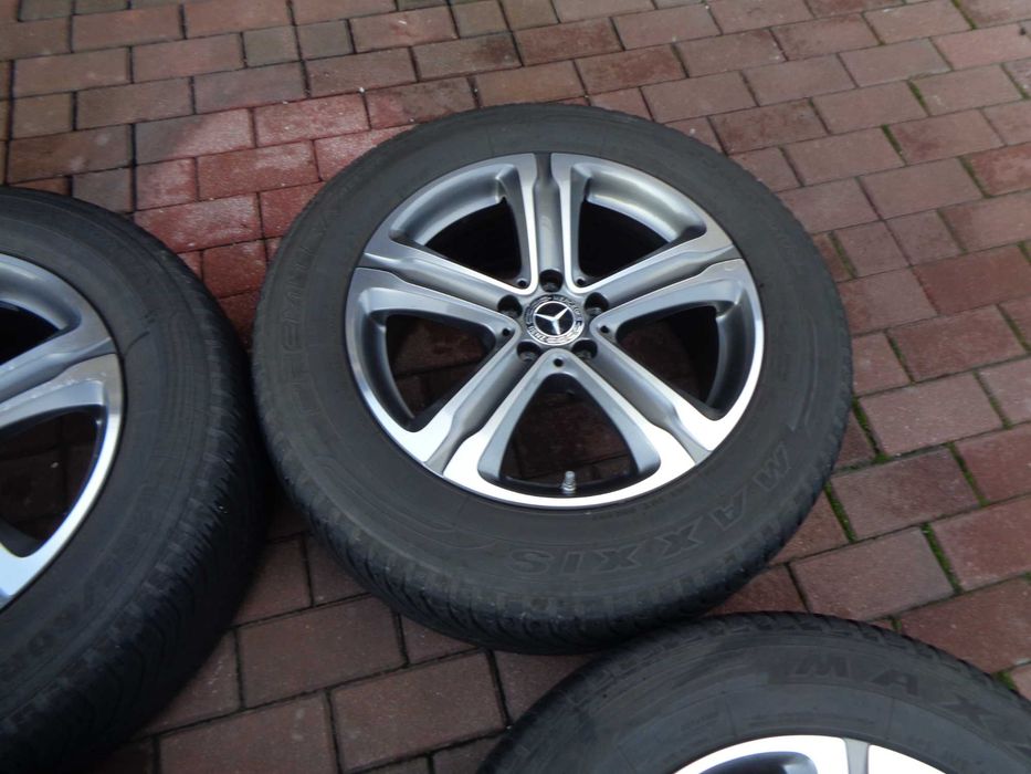 Alufelgi 18 Mercedes GLC X253 C253 z oponami wielosezonowymi ORG 5x112