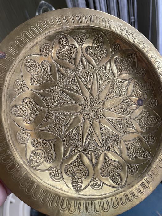 Латунь тарілка вінтаж