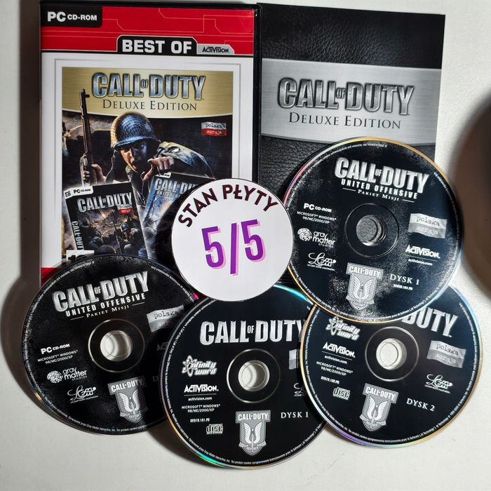 gra pc - call of duty deluxe edition united offensive