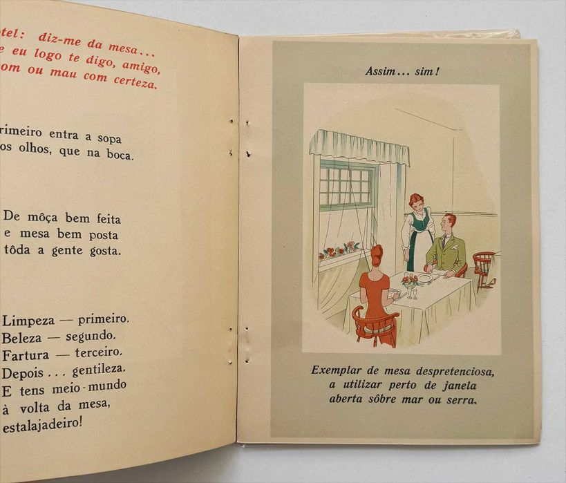 1941_Cartilha da Hospedaria Portuguesa. Raro! Il. Emmerico Nunes.