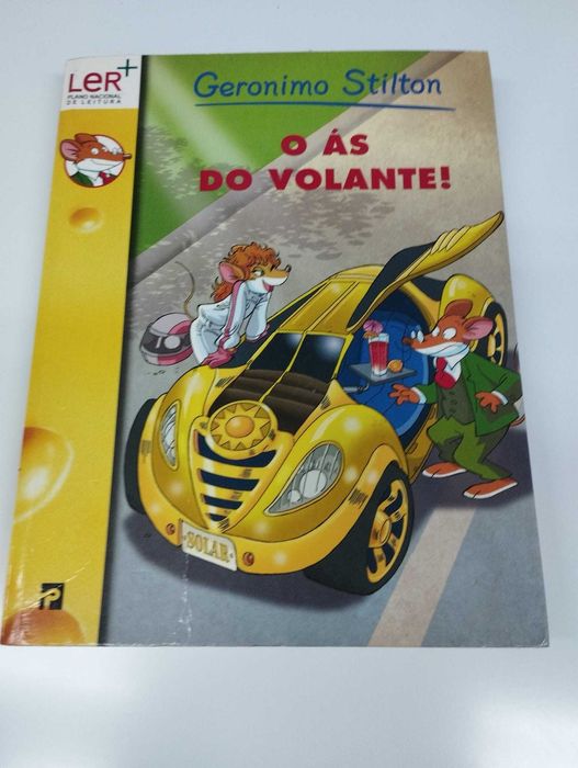Livro Geronimo Stilton O Ás do Volante