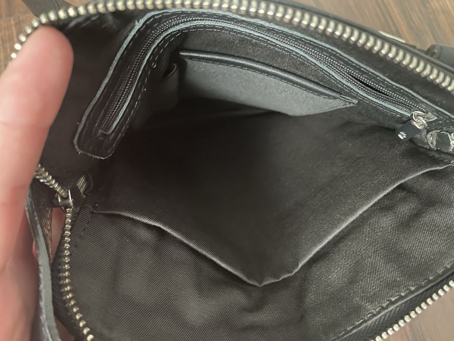 Шкіряна чоловіча сумка