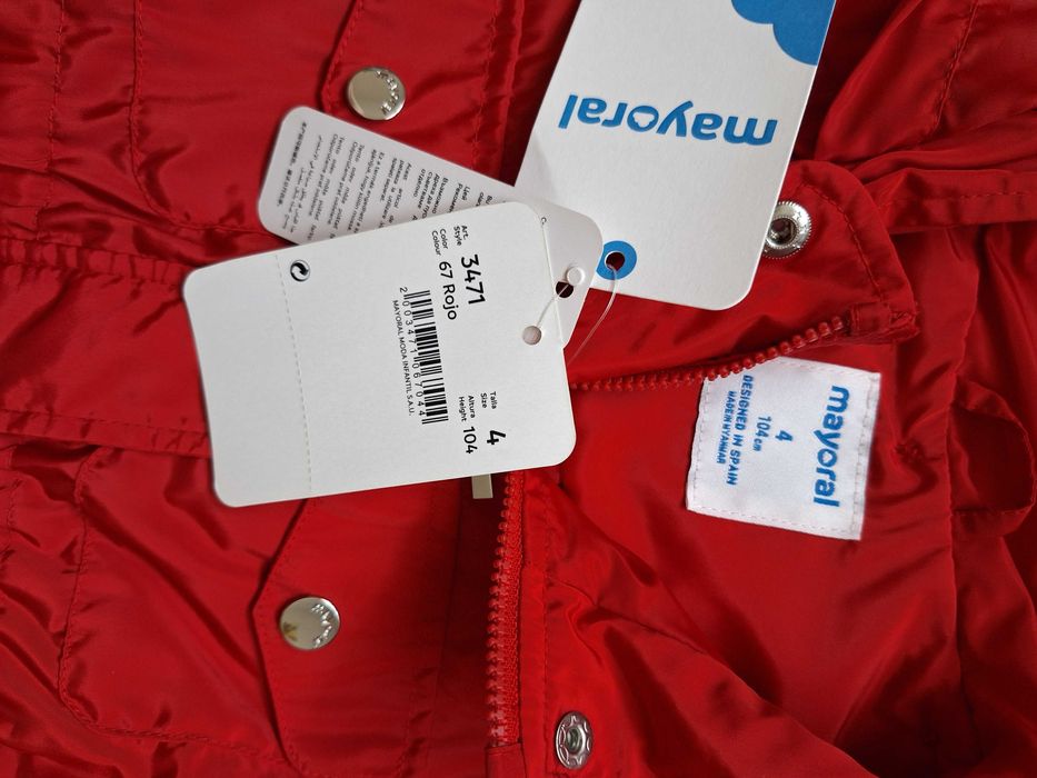 Kurtka wiosenna-wiatrówka Mayoral r. 104 (art. nr 3471; 4 lata) - NOWA