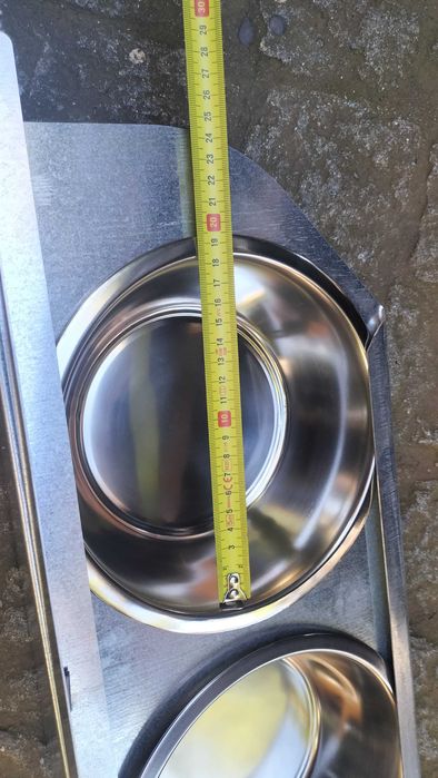 Comedouro Cão Duplo Girar Canil