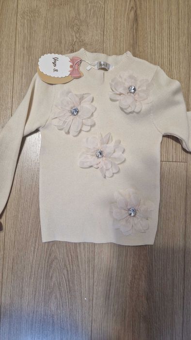 Sweter kwiaty Jojo