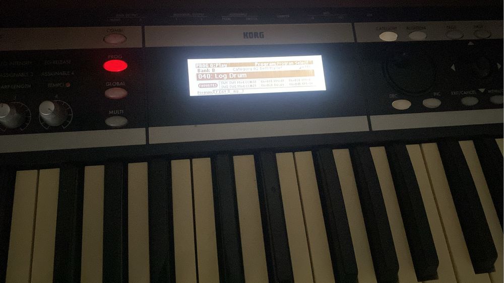 korg x 50 teclado synth