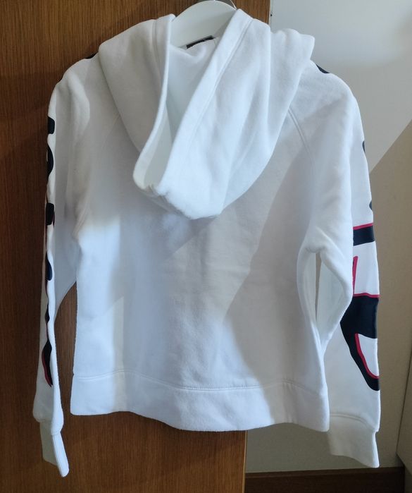 Sweat com capuz Branca Champion 7/8Anos