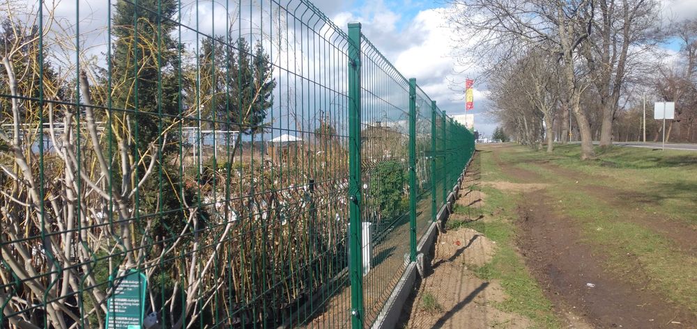 Ogrodzenie panelowe podmurówka montaż panele ogrodzeniowe brama oc+ral