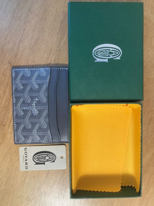 Carteira Goyard Cinzenta