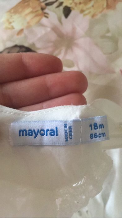 Elegancka biała sukienka 86 mayoral