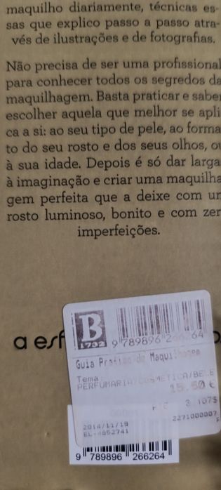 Guia Prático de Maquilhagem de Inês Franco. Prefácio de Cristina Ferre