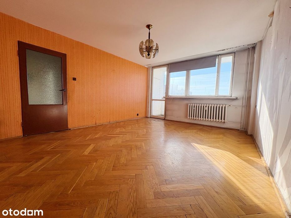 2-pokojowe M do remontu | 44,5 m² | Balkon | Wspaniały widok na zieleń